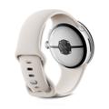 Google Pixel Watch 3 45mm LTE Polished Silver Sportarmband Porcelain