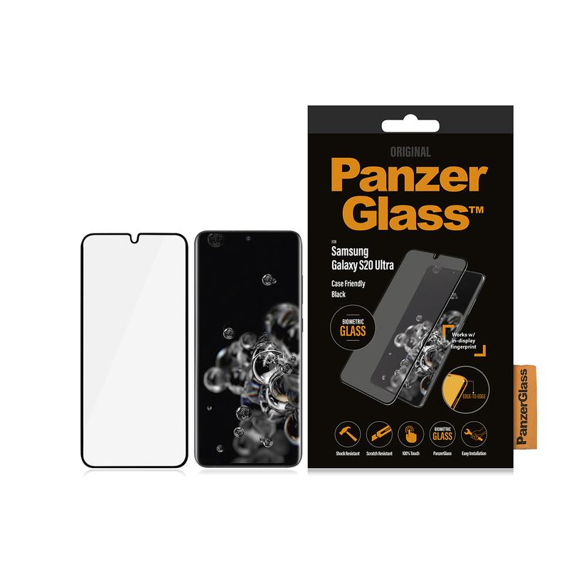 PanzerGlass Premium Panzerglas Displayfolie für Galaxy S20 Ultra