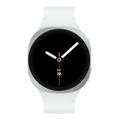 Samsung Galaxy Watch8 40mm Bluetooth Silver Sport Band White S/M