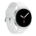 Samsung Galaxy Watch8 40mm Bluetooth Silver Sport Band White S/M
