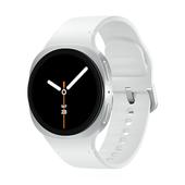 Samsung Galaxy Watch8 40mm Bluetooth Silver Sport Band White S/M