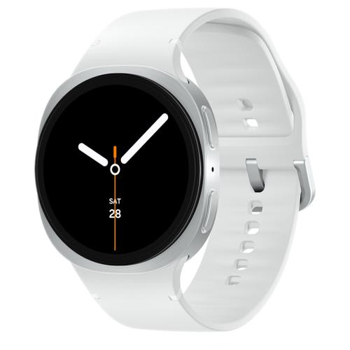 Samsung Samsung Galaxy Watch8 40mm LTE Silver Sport Band White S/M