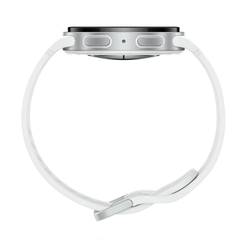 Samsung Galaxy Watch8 44mm Bluetooth Silver Sport Band White M/L