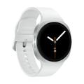 Samsung Galaxy Watch8 44mm Bluetooth Silver Sport Band White M/L