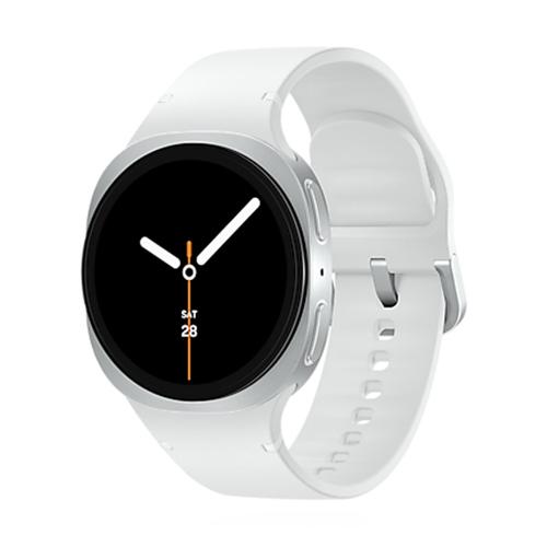 Samsung Galaxy Watch8 44mm Bluetooth Silver Sport Band White M/L verkaufen