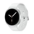 Samsung Galaxy Watch8 44mm LTE Silver Sport Band White M/L