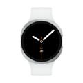 Samsung Galaxy Watch8 44mm LTE Silver Sport Band White M/L