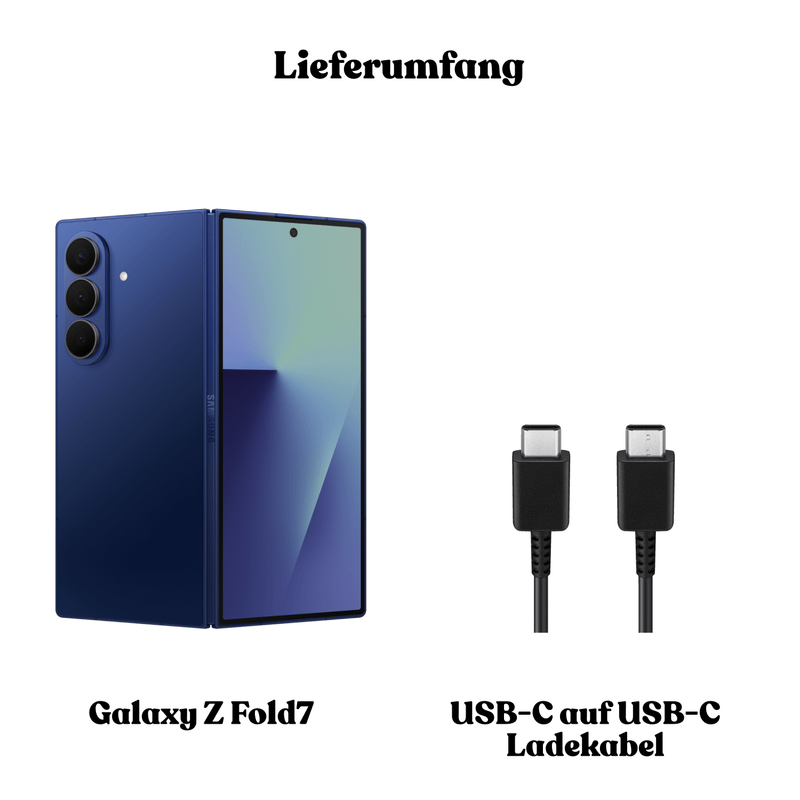 Samsung Galaxy Z Fold7 512GB Blue Shadow