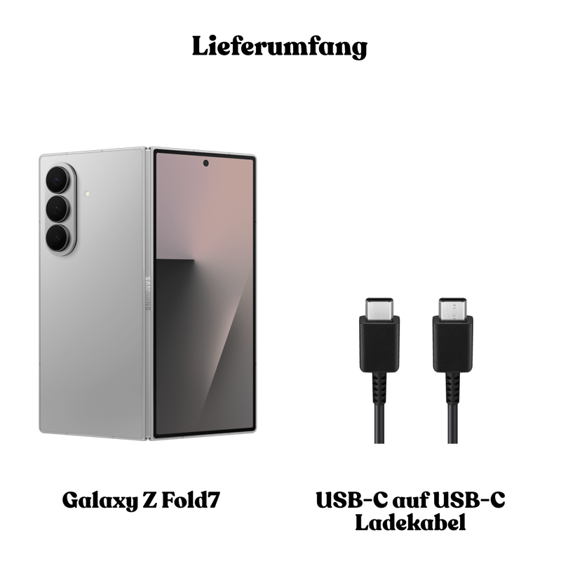 Samsung Galaxy Z Fold7 512GB Silver Shadow