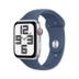 WATCH SE (2022) 44mm GPS+Cellular Aluminiumgehäuse Silber Sportarmband Denim M/L