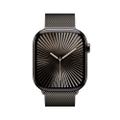 Apple Watch Series 10 46mm GPS+Cellular Titangehäuse Schiefer Milanaisearmband Schiefer S/M