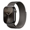 Apple Watch Series 10 46mm GPS+Cellular Titangehäuse Schiefer Milanaisearmband Schiefer S/M