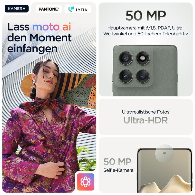 Motorola Edge 60 Pro 512GB Pantone Shadow