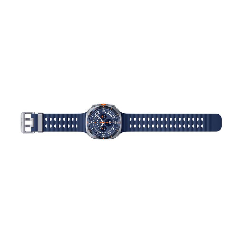 Samsung Watch Ultra (2025) Titanium Blue Marine Band Blue