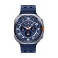 Samsung Watch Ultra (2025) Titanium Blue Marine Band Blue