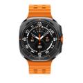 Samsung Watch Ultra (2025) Titanium Gray Marine Band Orange