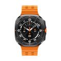 Samsung Watch Ultra (2025) Titanium Gray Marine Band Orange