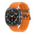 Samsung Watch Ultra (2025) Titanium Gray Marine Band Orange
