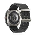 Samsung Watch Ultra (2025) Titanium Silver Marine Band Dark Grey