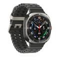 Samsung Watch Ultra (2025) Titanium Silver Marine Band Dark Grey