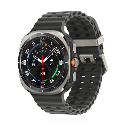 Samsung Samsung Watch Ultra (2025) Titanium Silver Marine Band Dark Grey