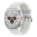 Samsung Watch Ultra (2025) Titanium White Marine Band White