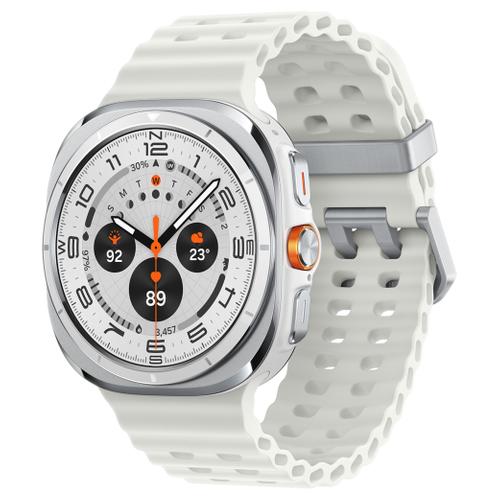 Samsung Samsung Watch Ultra (2025) Titanium White Marine Band White