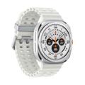 Samsung Watch Ultra (2025) Titanium White Marine Band White