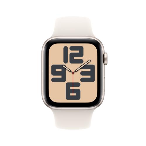 Apple Apple WATCH SE (2023) 44mm GPS Aluminiumgehäuse Polarstern Sportarmband Polarstern S/M