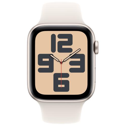 Apple Apple WATCH SE (2023) 44mm GPS Aluminiumgehäuse Polarstern Sportarmband Polarstern S/M
