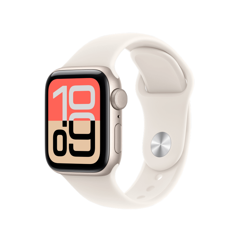 Apple WATCH SE 3 40mm GPS Aluminiumgehäuse Polarstern Sportarmband Polarstern M/L