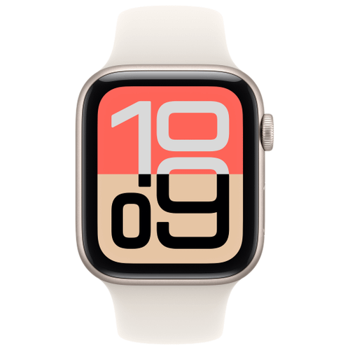 Apple Apple WATCH SE 3 44mm GPS Aluminiumgehäuse Polarstern Sportarmband Polarstern M/L