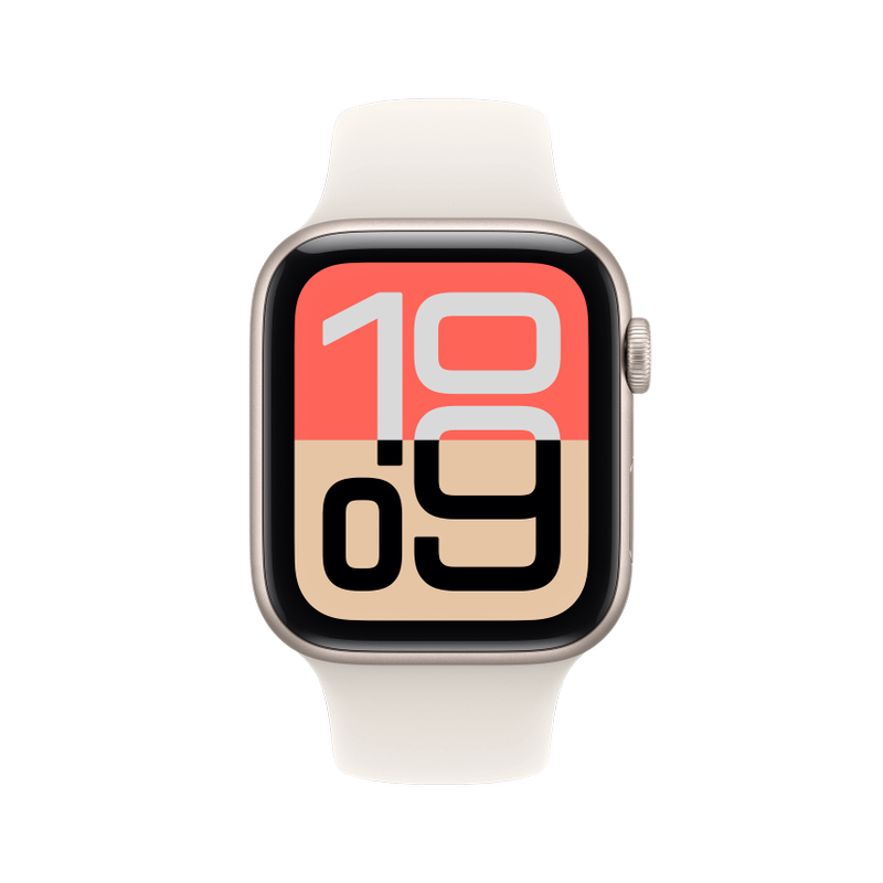 Apple WATCH SE 3 44mm GPS Aluminiumgehäuse Polarstern Sportarmband Polarstern M/L