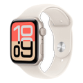 Apple Watch SE 3 44mm GPS Aluminium Polarstern Sportarmband Polarstern M/L
