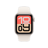Apple Watch SE 3 44mm GPS+Cellular Aluminium Polarstern Sportarmband Polarstern S/M