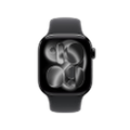 Apple WATCH Series 11 42mm GPS Aluminiumgehäuse Diamantschwarz Sportarmband Schwarz M/L