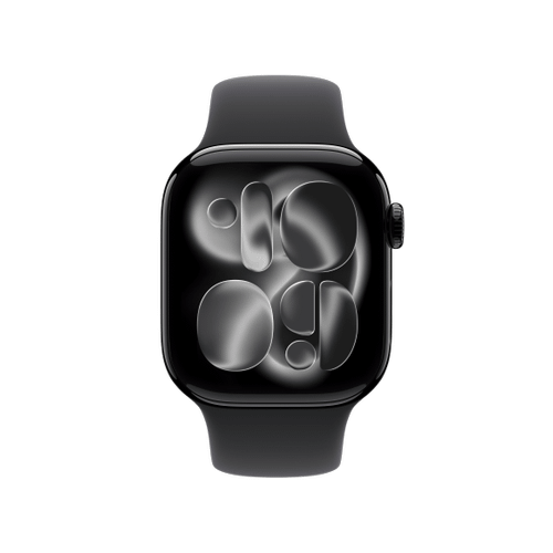 Apple Apple WATCH Series 11 42mm GPS Aluminiumgehäuse Diamantschwarz Sportarmband Schwarz S/M