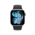 Apple WATCH Series 11 42mm GPS Aluminiumgehäuse Space Grau Sportarmband Schwarz M/L