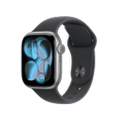 Apple WATCH Series 11 42mm GPS Aluminiumgehäuse Space Grau Sportarmband Schwarz M/L