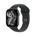 Apple WATCH Series 11 42mm GPS+Cellular Aluminiumgehäuse Diamantschwarz Sportarmband Schwarz S/M