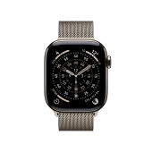 Apple WATCH Series 11 42mm GPS+Cellular Titangehäuse Natur Milanaisearmband Natur