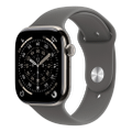 Apple WATCH Series 11 42mm GPS+Cellular Titangehäuse Natur Sportarmband Steingrau M/L