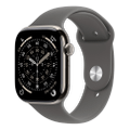 Apple WATCH Series 11 42mm GPS+Cellular Titangehäuse Natur Sportarmband Steingrau S/M