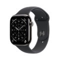 Apple WATCH Series 11 42mm GPS+Cellular Titangehäuse Schiefer Sportarmband Schwarz M/L