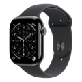 Apple WATCH Series 11 42mm GPS+Cellular Titangehäuse Schiefer Sportarmband Schwarz S/M