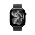 Apple WATCH Series 11 46mm GPS Aluminiumgehäuse Diamantschwarz Sportarmband Schwarz M/L