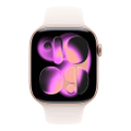 Apple WATCH Series 11 46mm GPS+Cellular Aluminiumgehäuse Rosegold Sportarmband Blassrosa M/L