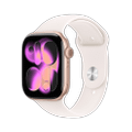 Apple WATCH Series 11 46mm GPS+Cellular Aluminiumgehäuse Rosegold Sportarmband Blassrosa S/M