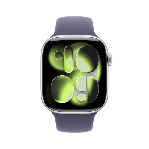 Apple Apple WATCH Series 11 46mm GPS+Cellular Aluminiumgehäuse Silber Sportarmband Nebelviolett M/L