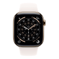 Apple Watch Series 11 46mm GPS+Cellular Titan Gold Sportarmband Blassrosa M/L